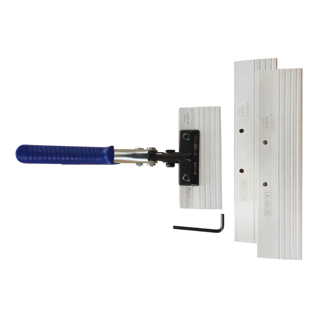 Bending pliers with interchangeable 5'' and 9'' set.webp